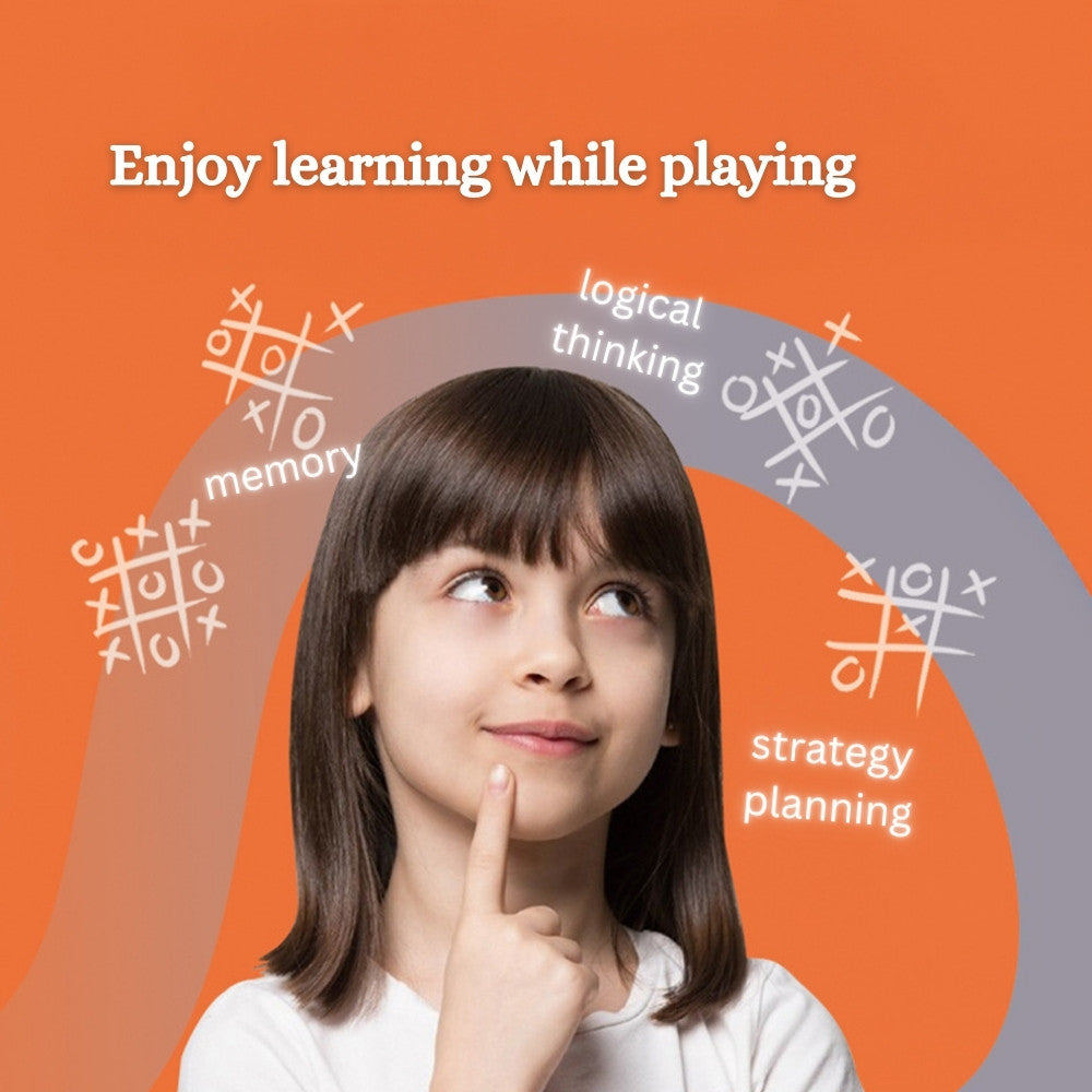 Advanced Tic-Tac-Toe Electronic Game Device