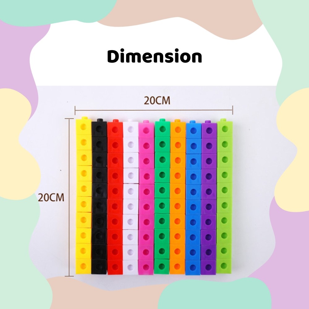 Creative Mathlink Color Cubes