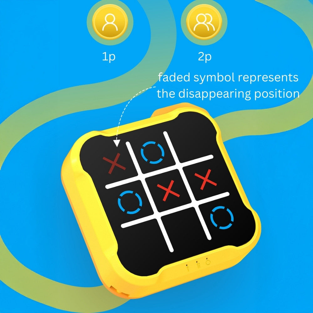 Advanced Tic-Tac-Toe Electronic Game Device