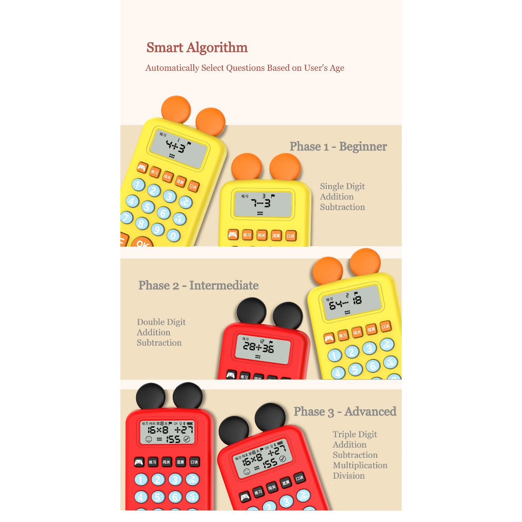 Math Learning Device