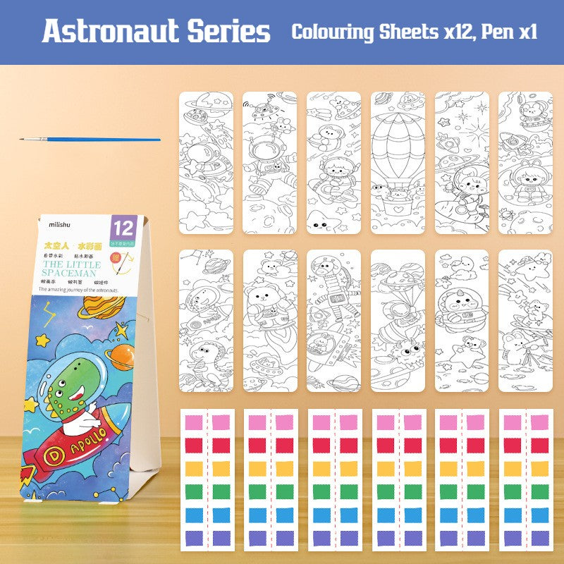 Watercolor Painting Book Set