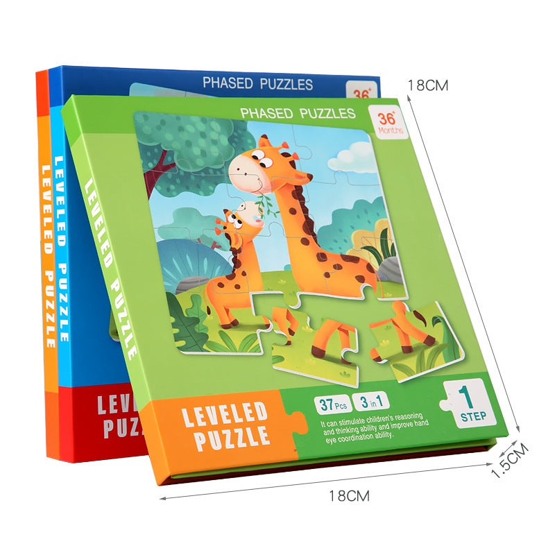 3-in-1 Magnetic Jigsaw Puzzle Book