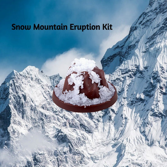 DIY Volcano & Snow Eruption Science Kit