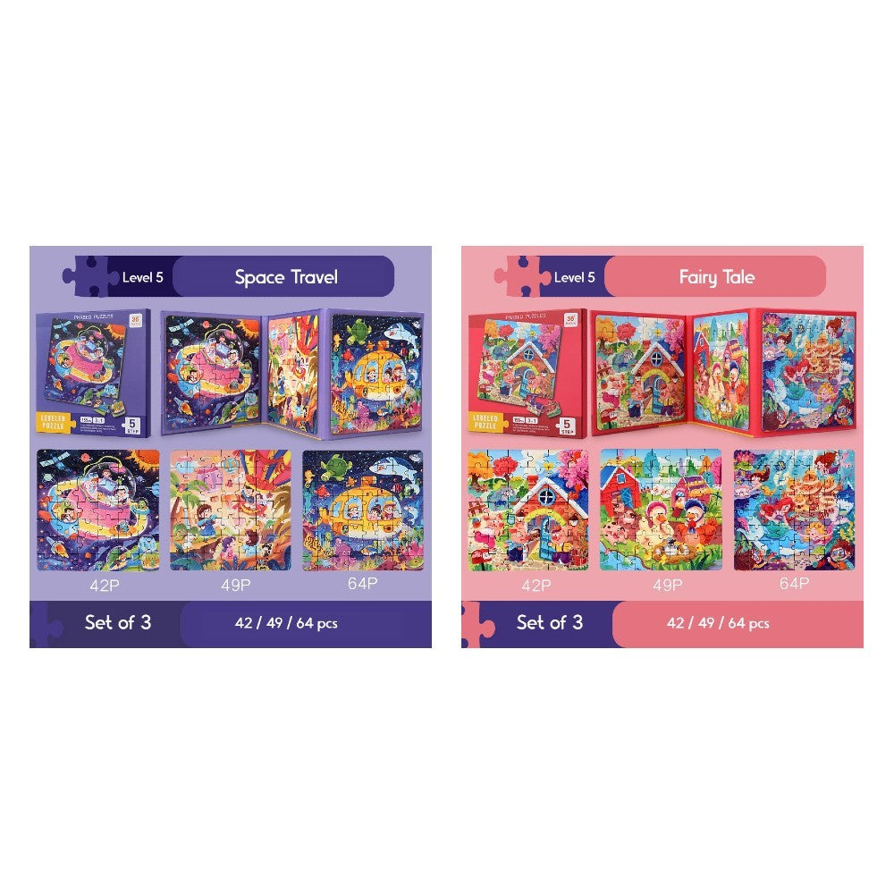 3-in-1 Magnetic Jigsaw Puzzle Book
