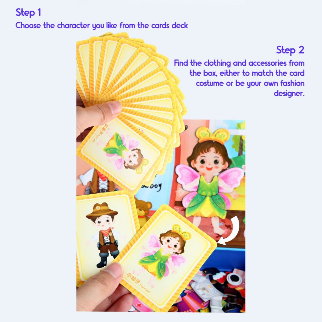 Dress-Up Wardrobe Card Set