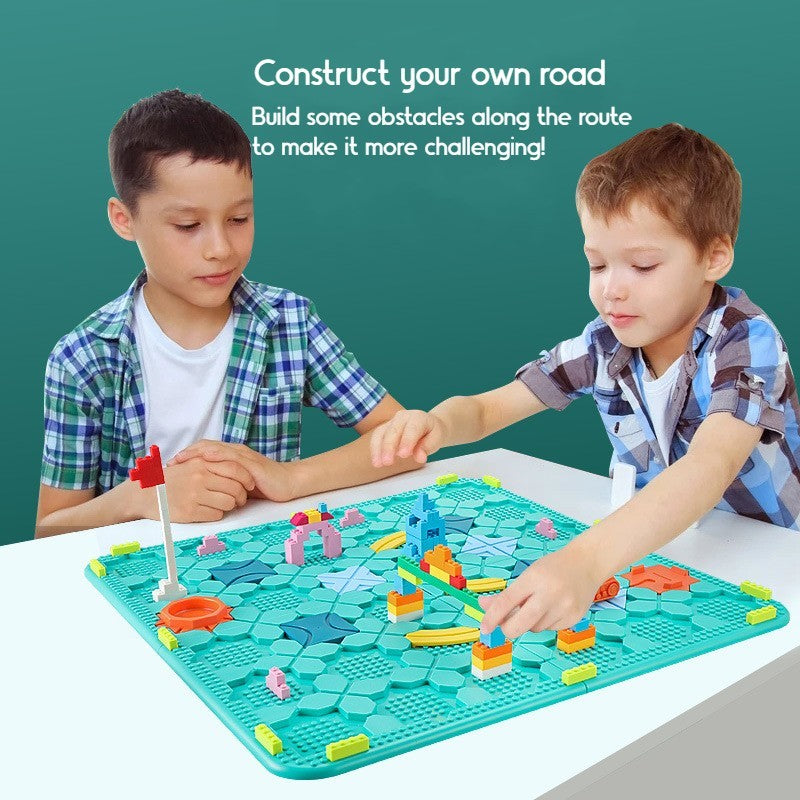 Railway Track Builder Maze Puzzle
