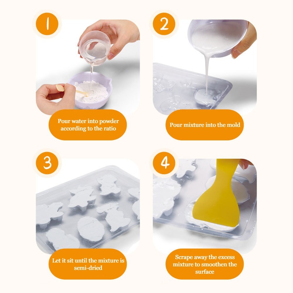 DIY Gypsum Art & Craft Fridge Magnet
