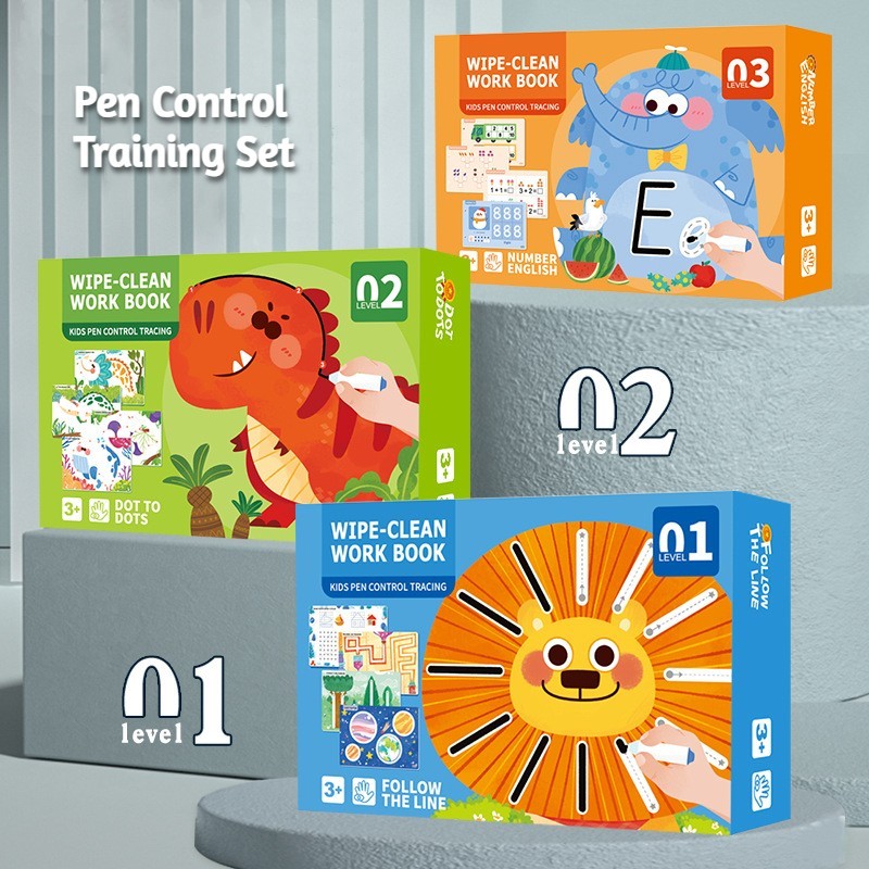 Pen Control Drawing Book