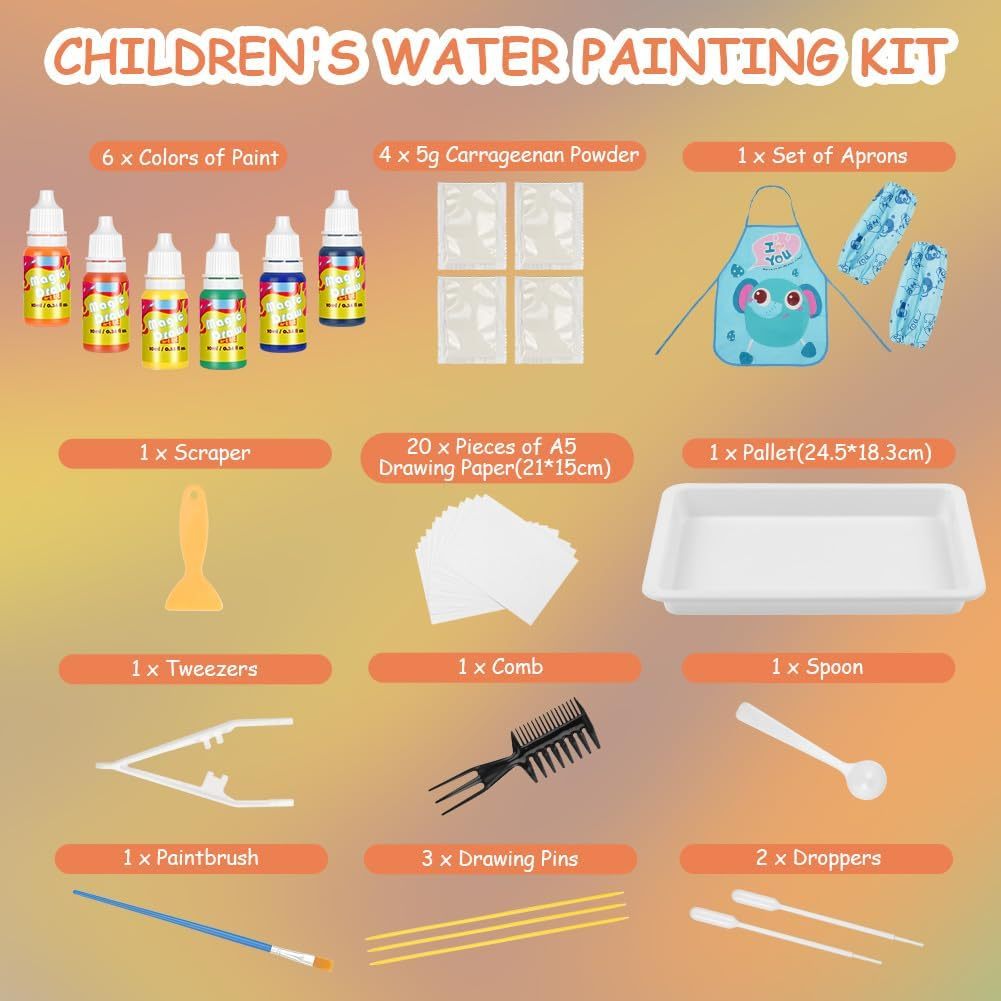 Magic Marbling Painting Art Kit
