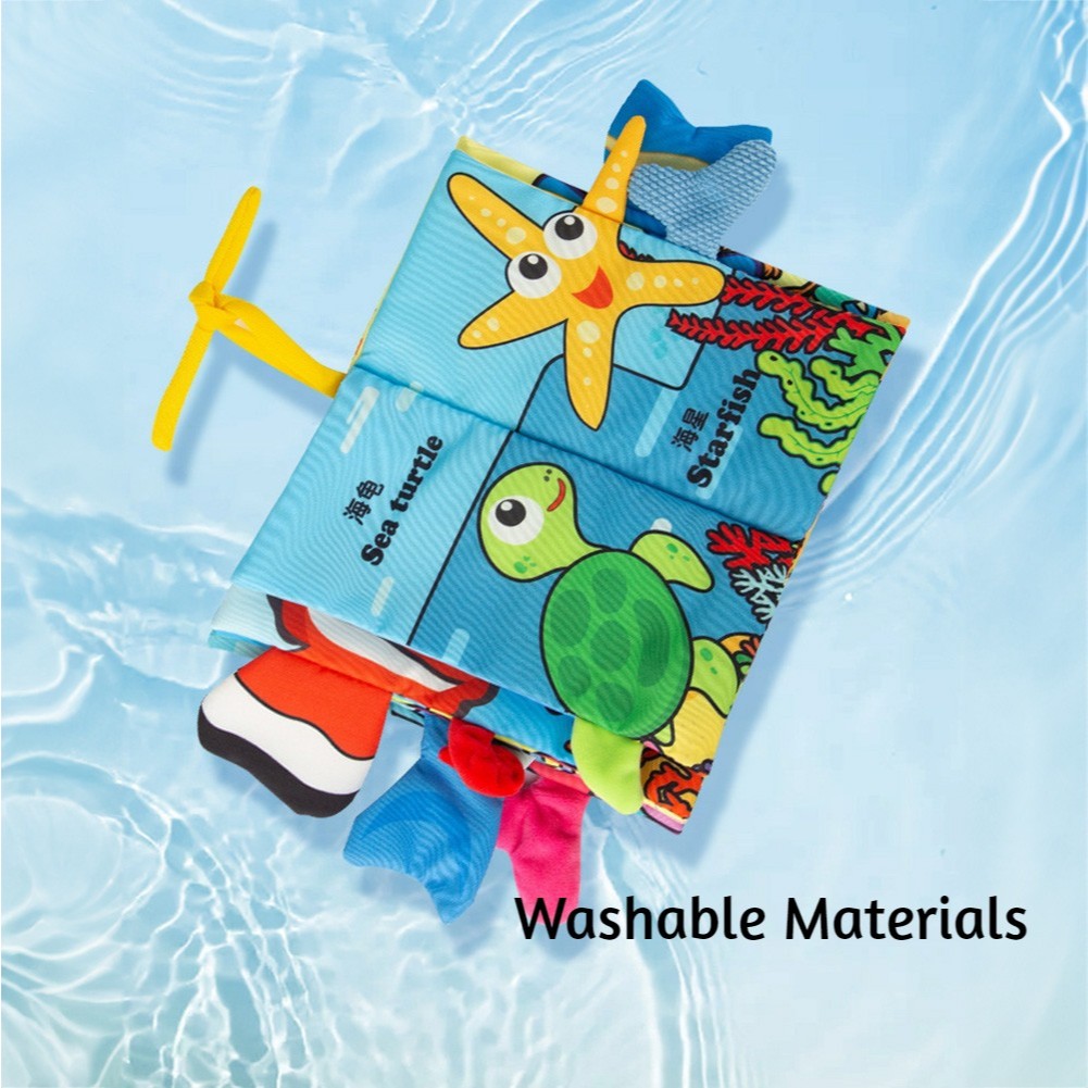 Baby 3D Washable Cloth Book