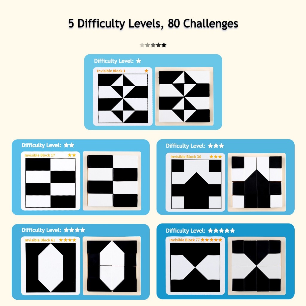 Hidden Blocks Logic Puzzle