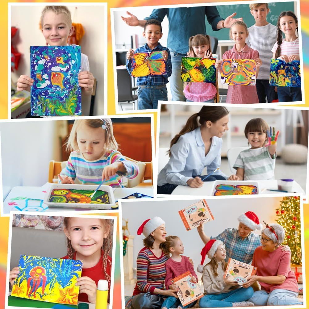 Magic Marbling Painting Art Kit