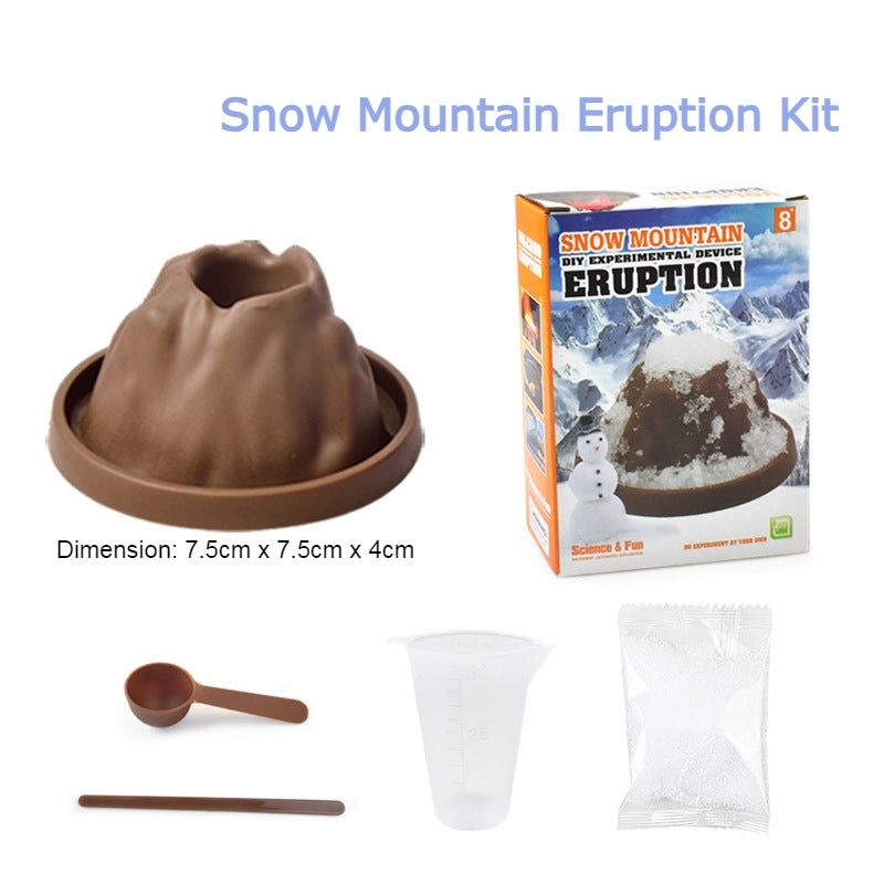 DIY Volcano & Snow Eruption Science Kit