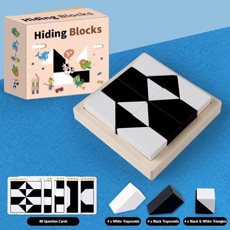 Hidden Blocks Logic Puzzle