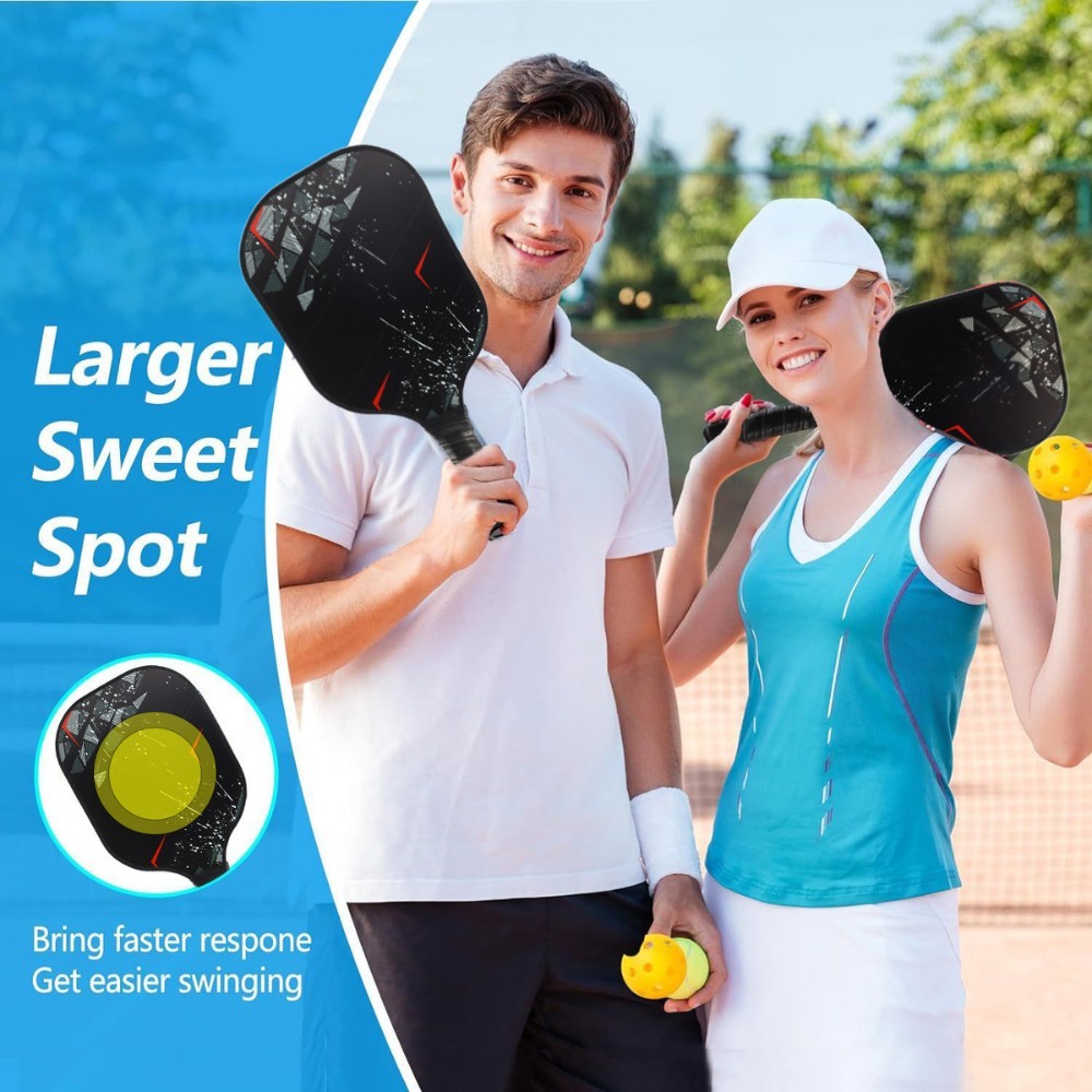 Pickleball Paddle Set of 2 (USAPA Approved)