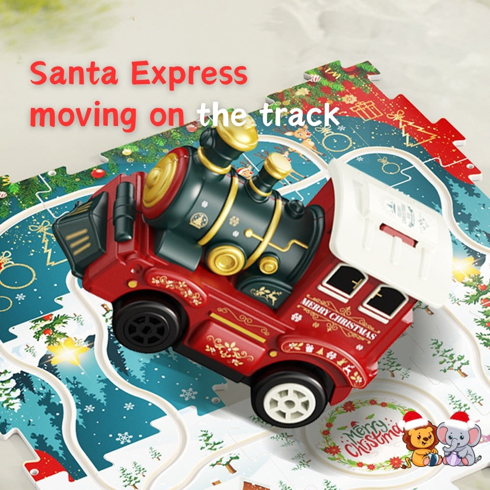 DIY Railway Track Puzzle