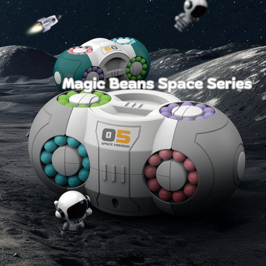 Magic Beans Rotating Cube (Space Edition UFO)