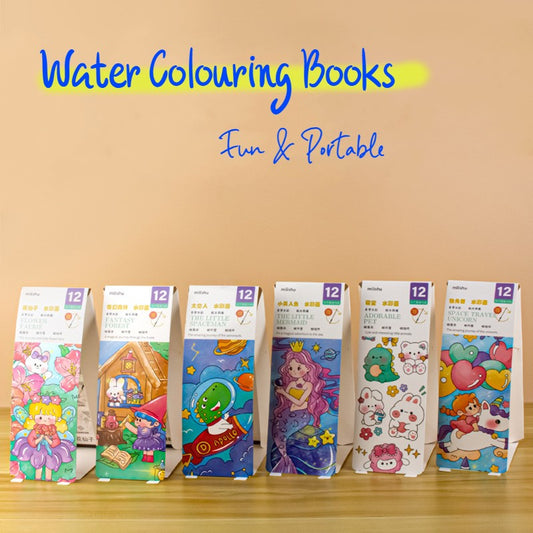 Watercolor Painting Book Set
