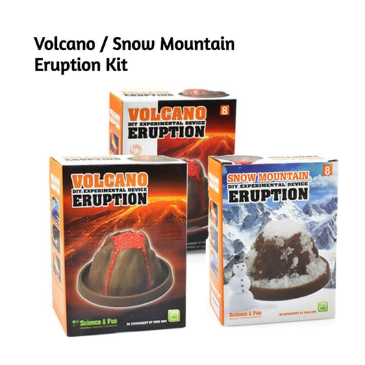 DIY Volcano & Snow Eruption Science Kit