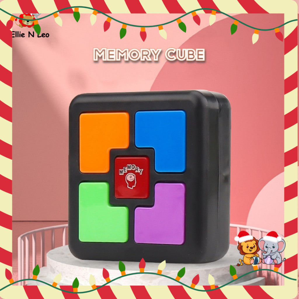 Electronic Memory Cube with Lights & Sounds