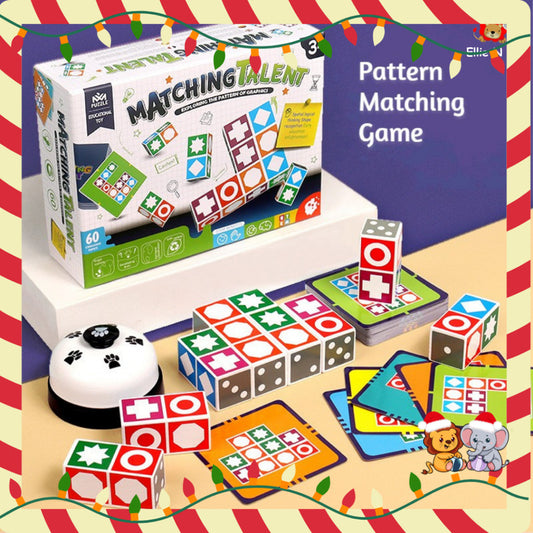 Pattern Matching Puzzle Blocks