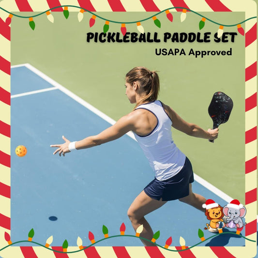 Pickleball Paddle Set of 2 (USAPA Approved)
