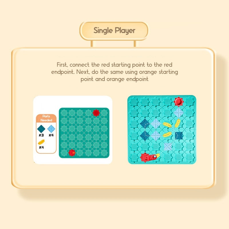 Railway Track Builder Maze Puzzle