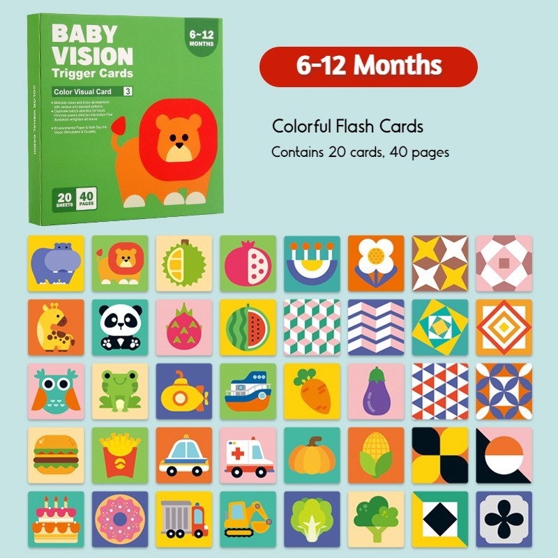 Newborn High-Contrast Flash Cards