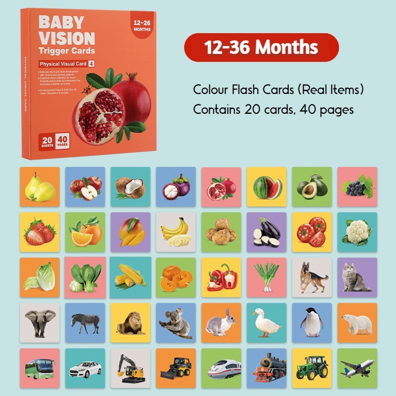 Newborn High-Contrast Flash Cards
