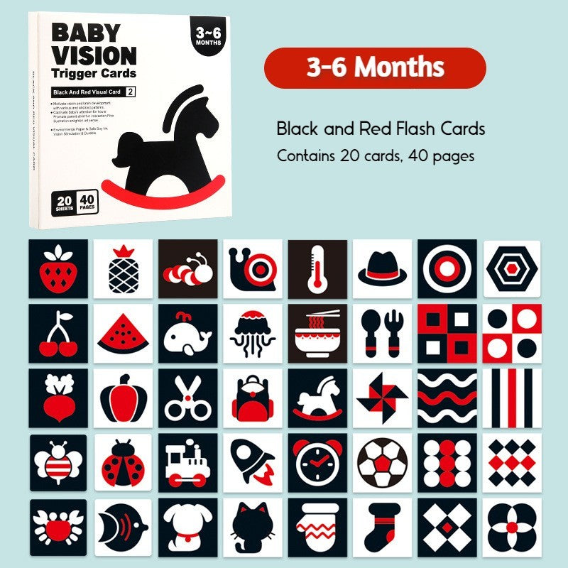 Newborn High-Contrast Flash Cards