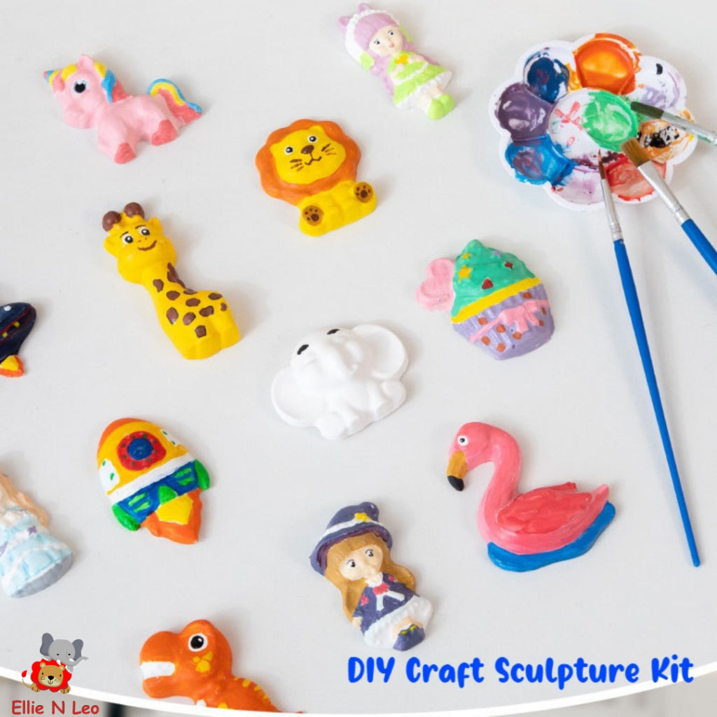 DIY Gypsum Art & Craft Fridge Magnet