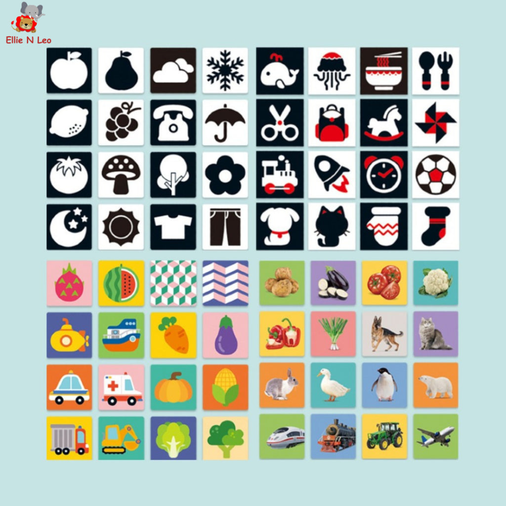 Newborn High-Contrast Flash Cards