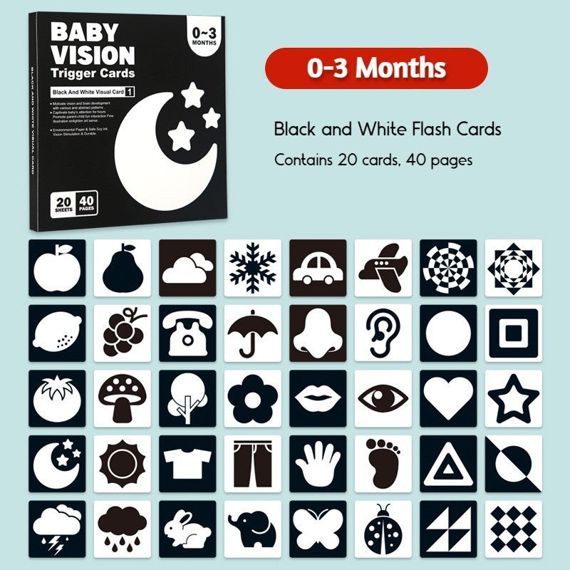 Newborn High-Contrast Flash Cards